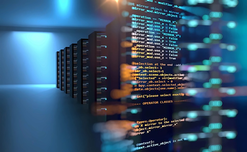 IT technician managing server infrastructure